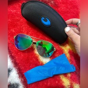 Costa rayban style sun glasses and case